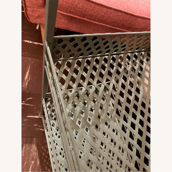 Moving soon!! Urban Outfitters Green 3-tier Langley Metal Rolling Storage Cart - Picture 12 of 13